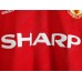 Manchester United 86/88 Home Red Long Sleeve Soccer Jersey